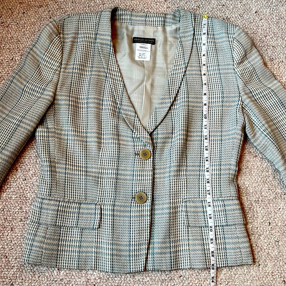 Vintage Giorgio Armani Italian wool blazer M (8) - Picture 10 of 10